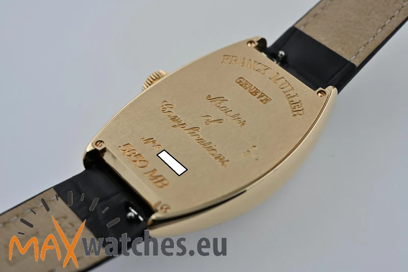 Franck Muller Master Banker 18k Roségold Rose Gold Blue Dial 80g