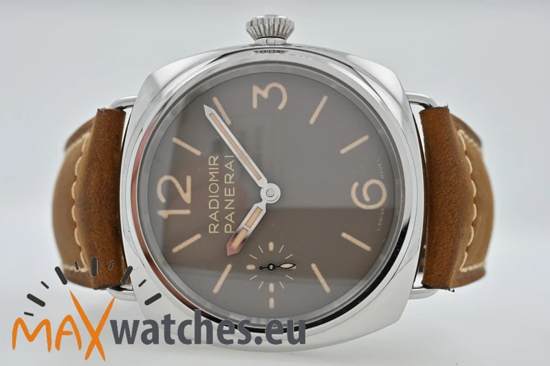 Panerai Radiomir Officine PAM01385 PAM 1385 Brown Dial