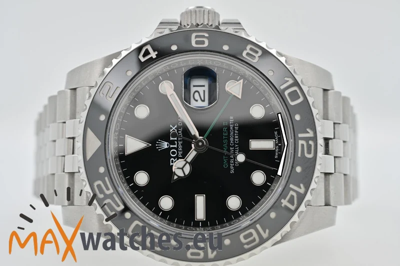 Rolex GMT Master II 116710LN LC100 Jubilee Bracelet Full Set
