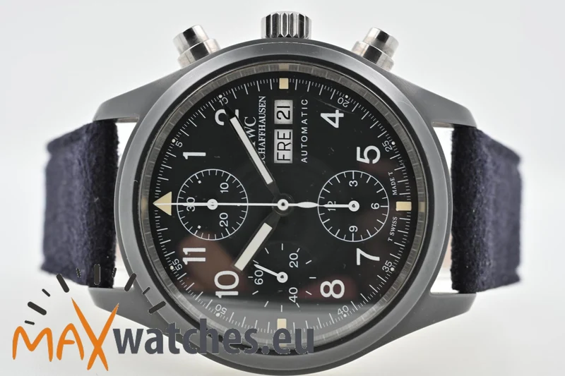 IWC Fliegerchronograph 3705 Keramik Ceramic IW3705 Vintage Tritium