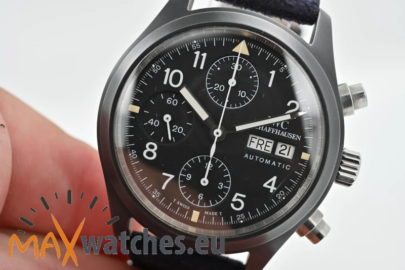 IWC Fliegerchronograph 3705 Keramik Ceramic IW3705 Vintage Tritium