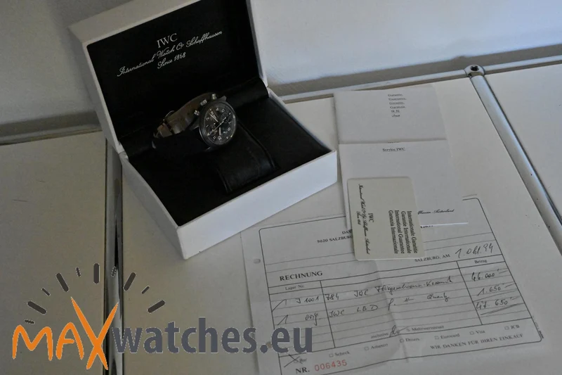 IWC Fliegerchronograph 3705 Keramik Ceramic IW3705 Vintage Tritium