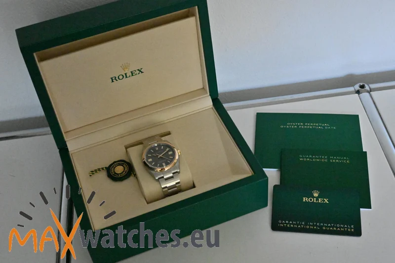 Rolex Oyster Perpetual 100 Years Edition Steel 18k Gold 126003 Stickers
