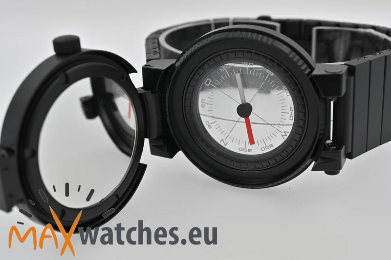 Porsche Design Kompass Uhr Compass Black PVD P6520 Limited to 911