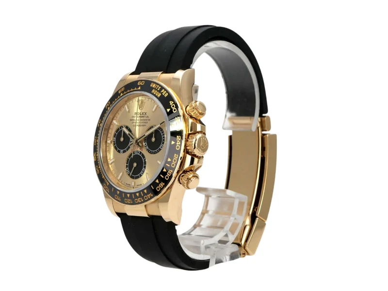 Rolex Daytona 126518LN Gelbgold Oysterflex Champagner