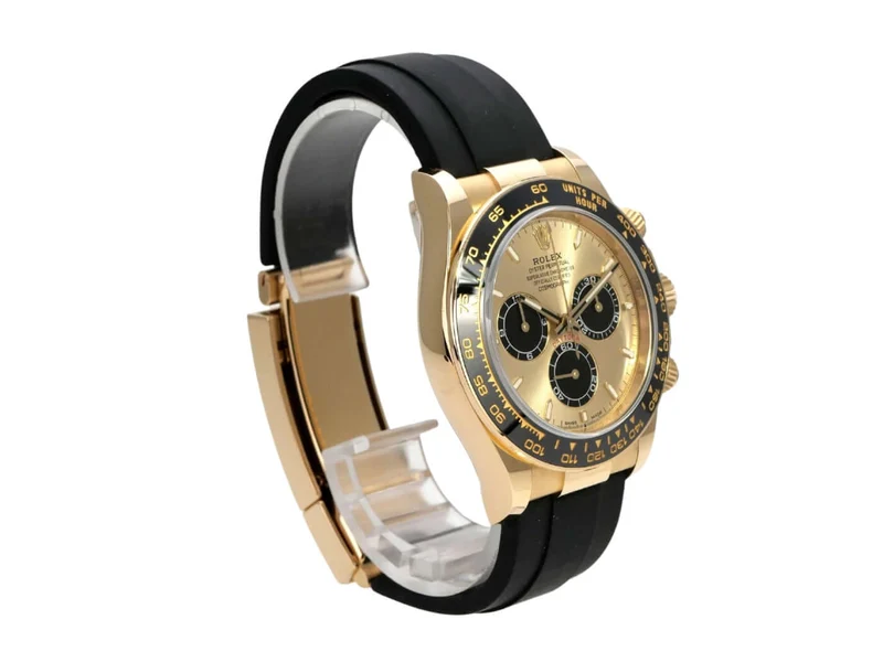 Rolex Daytona 126518LN Gelbgold Oysterflex Champagner