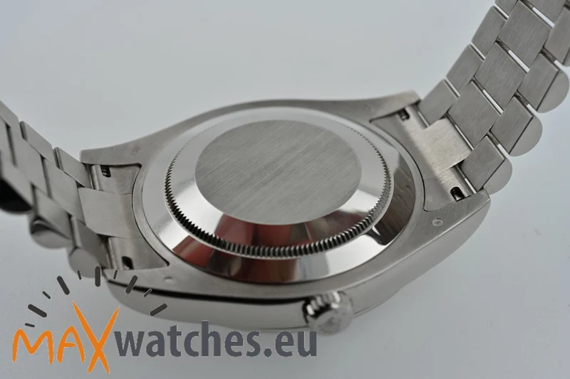 Rolex Oyster Perpetual Day Date II 40mm18k White Gold Weißgold 218239 LC200