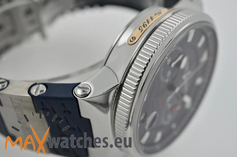 Ulysse Nardin Marine Chronometer Chronograph Limited Edition Blue Seal 353-68