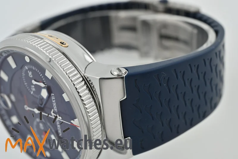 Ulysse Nardin Marine Chronometer Chronograph Limited Edition Blue Seal 353-68