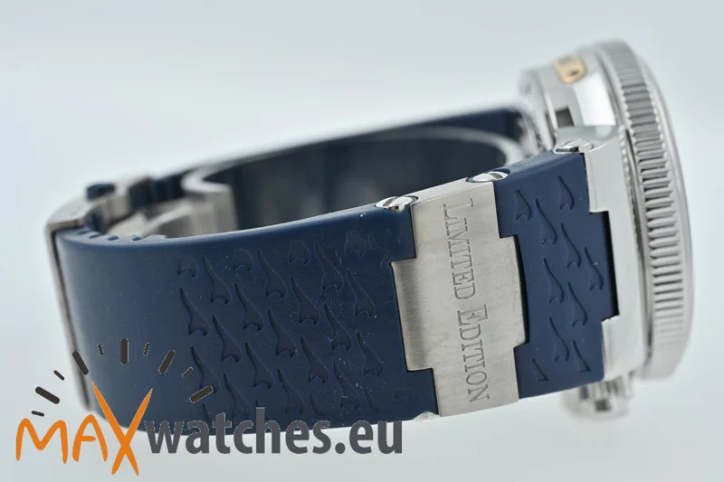 Ulysse Nardin Marine Chronometer Chronograph Limited Edition Blue Seal 353-68
