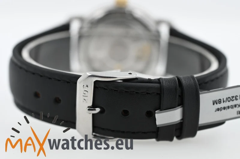 Rainer Brand Panama Dualtime 18k Steel Stahl Gold GMT