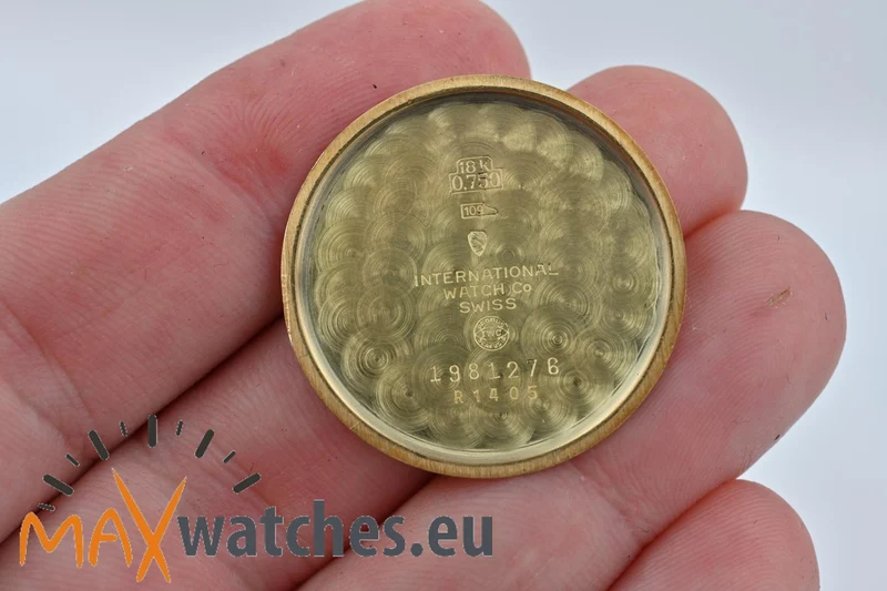 IWC Classic Vintage Manual Wind 1405 18k Yellow Gold 35g