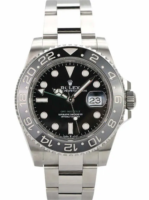 Rolex GMT-Master II Edelstahl 126710GRNR