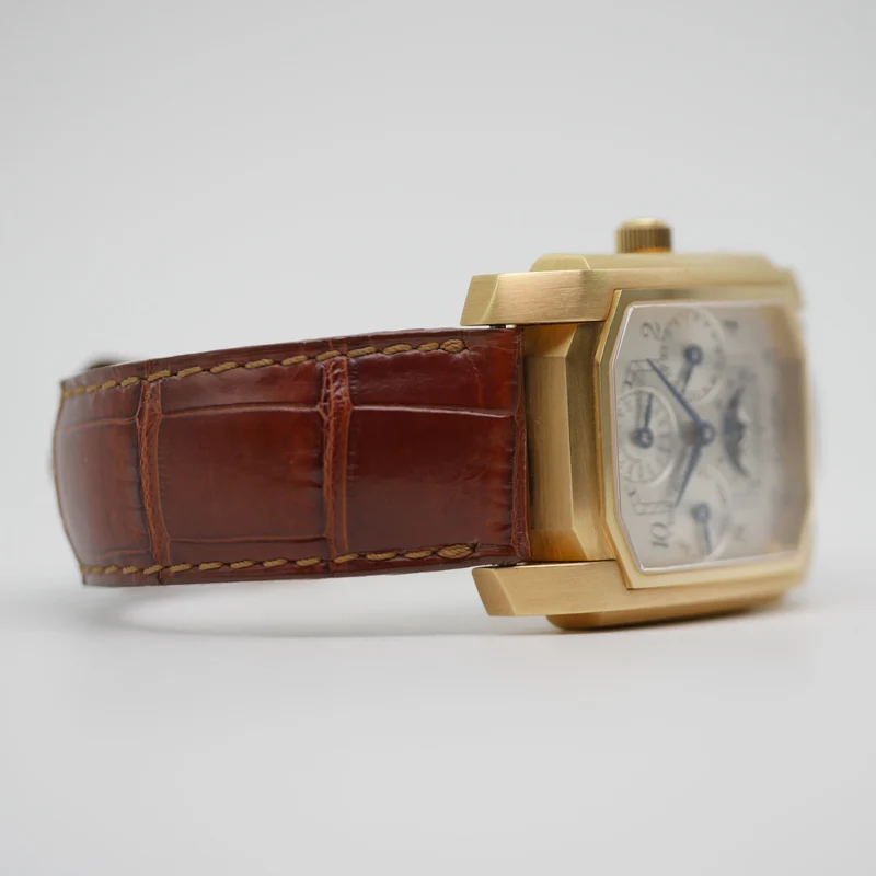 Glashütte Original Senator Karrée Ewiger Kalender Roségold 1845