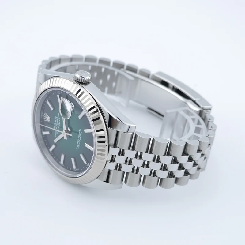 Rolex Datejust 41 "Grün ombré" Stahl 126334 - 2026