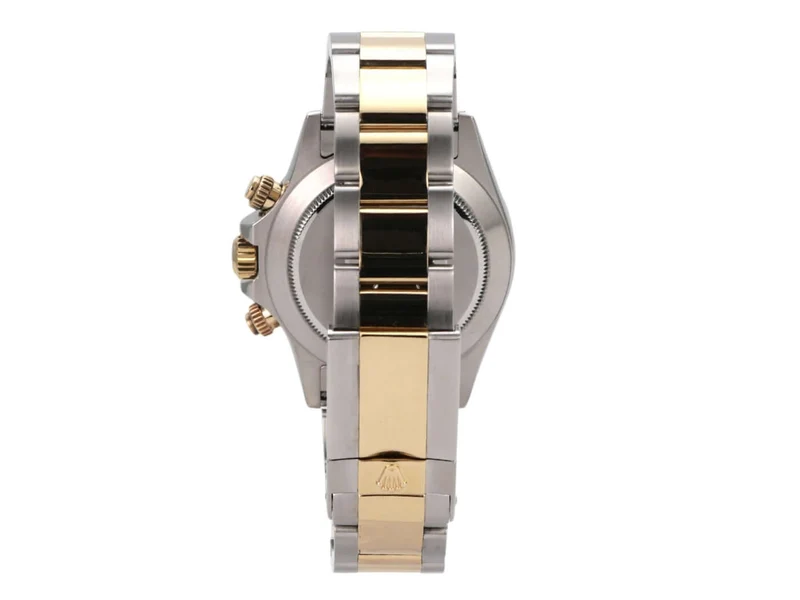 Rolex Daytona Edelstahl Gelbgold 116523 Schwarz