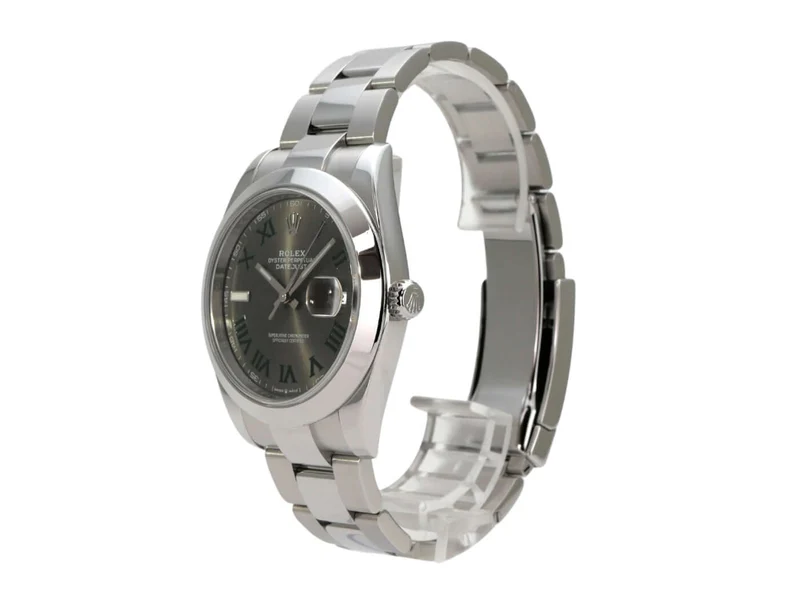 Rolex Datejust 41 Edelstahl 126300 Rhodium Römisch