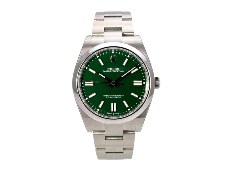 Rolex Oyster Perpetual 41 Ref. 124300 Grün