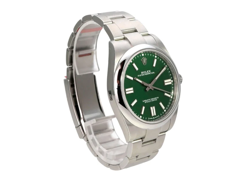 Rolex Oyster Perpetual 41 Ref. 124300 Grün