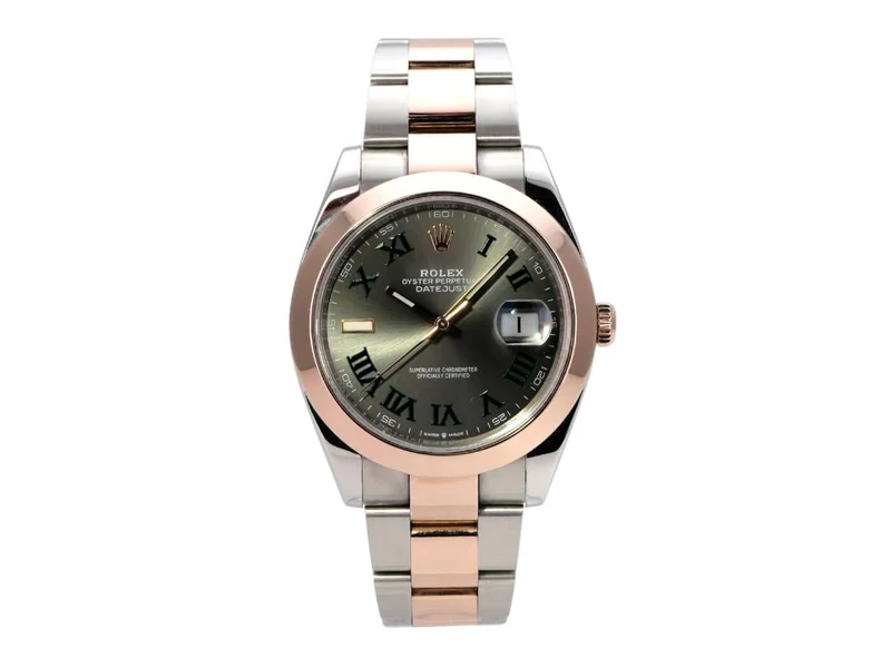 Rolex Datejust 41 Edelstahl Everose-Gold 126301 Slate Römisch