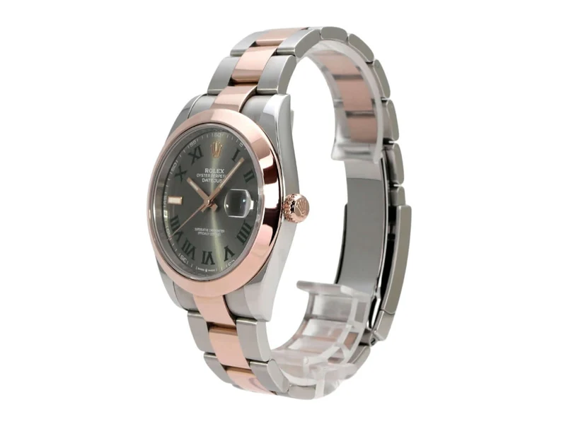 Rolex Datejust 41 Edelstahl Everose-Gold 126301 Slate Römisch