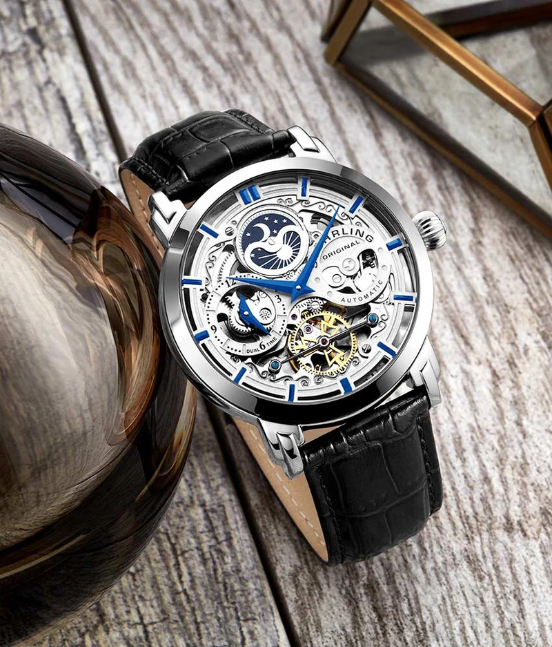 Stührling Anatol 3924 Automatic 47mm Skeleton