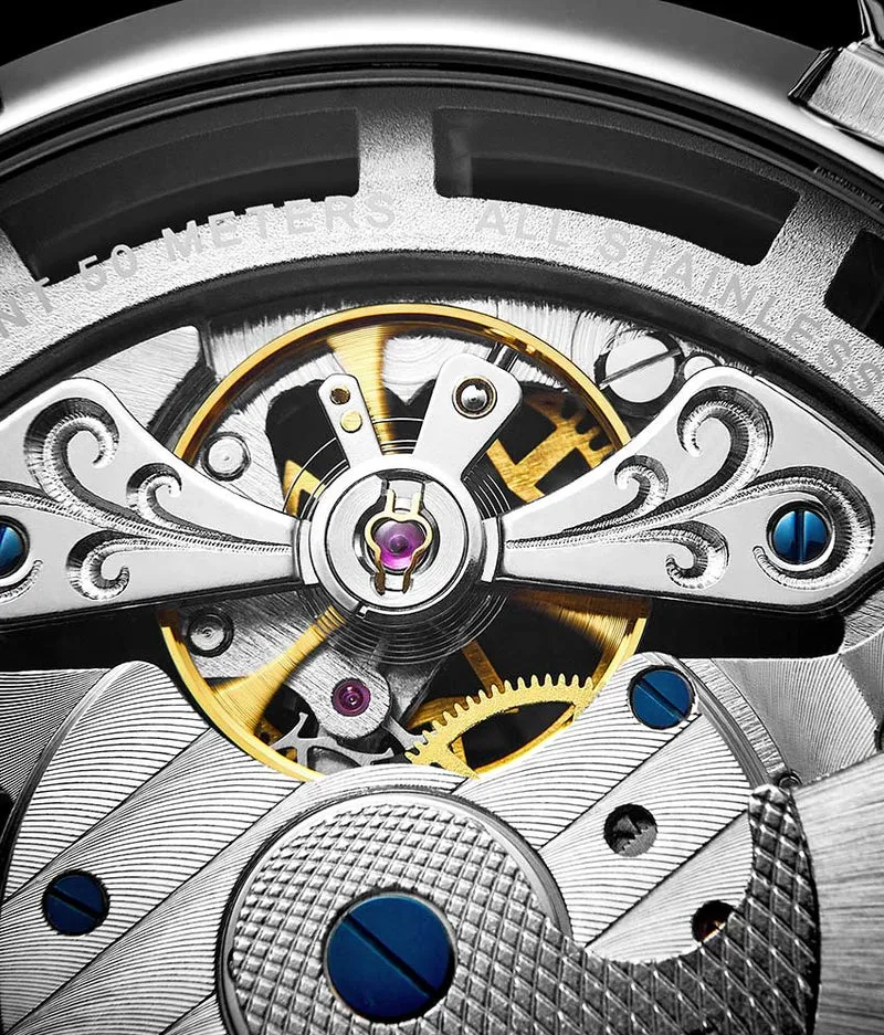 Stührling Anatol 3924 Automatic 47mm Skeleton