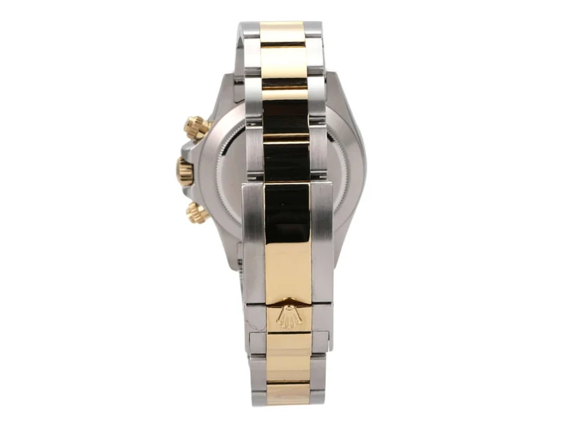 Rolex Daytona Edelstahl Gelbgold 116503 Schwarz