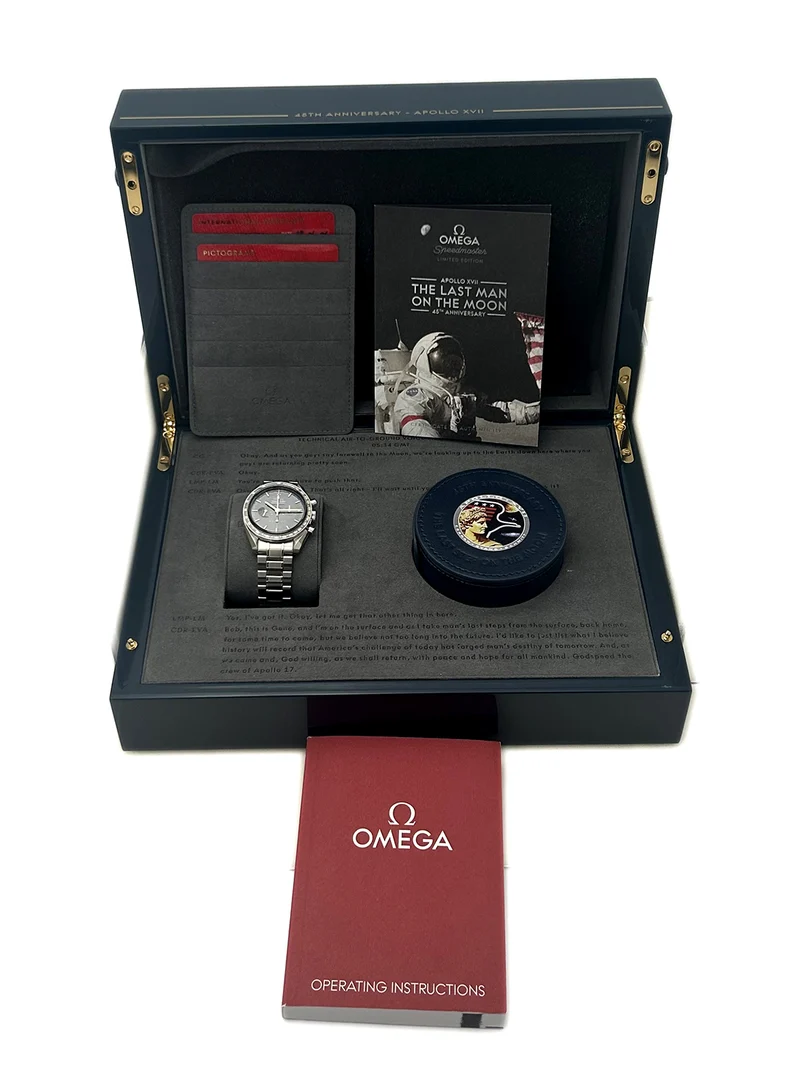 Omega Speedmaster Moonwatch Apollo XVII 45th Anniversary Limited Edition