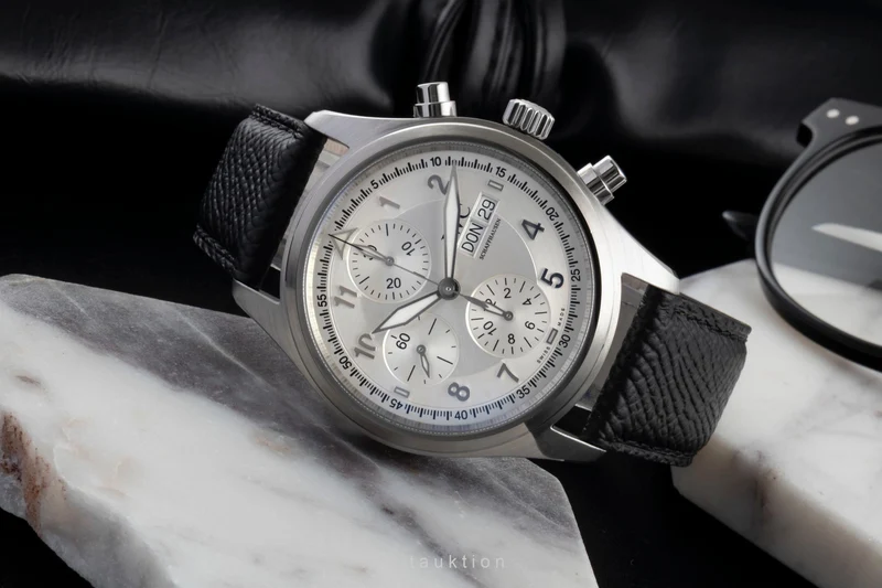 IWC Fliegerchronograph chronograph steel automatic men's watch IW371702 [2504044]