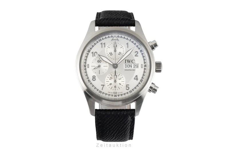 IWC Fliegerchronograph chronograph steel automatic men's watch IW371702 [2504044]