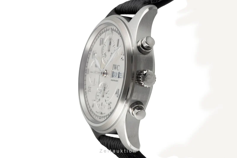 IWC Fliegerchronograph chronograph steel automatic men's watch IW371702 [2504044]