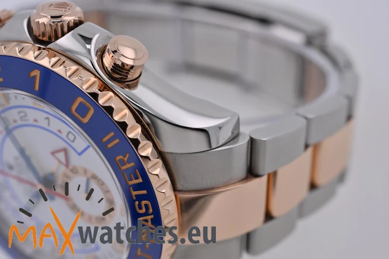 Rolex Yacht Master II 2 Chronograph Steel Rose Gold 116681 LC100 Rolex Service 08/2025