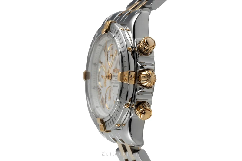 Breitling Chronomat chronograph steel / gold automatic men's watch B13356 [2605636]