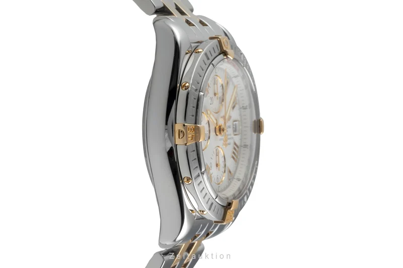 Breitling Chronomat chronograph steel / gold automatic men's watch B13356 [2605636]