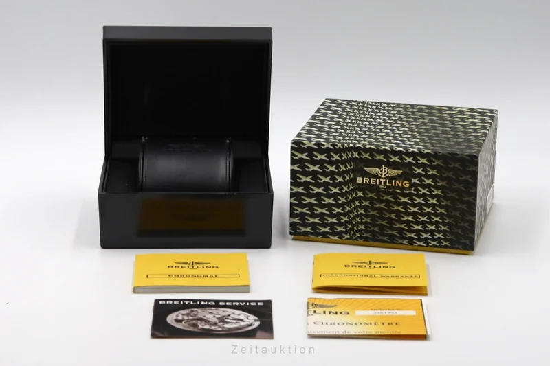 Breitling Chronomat chronograph steel / gold automatic men's watch B13356 [2605636]
