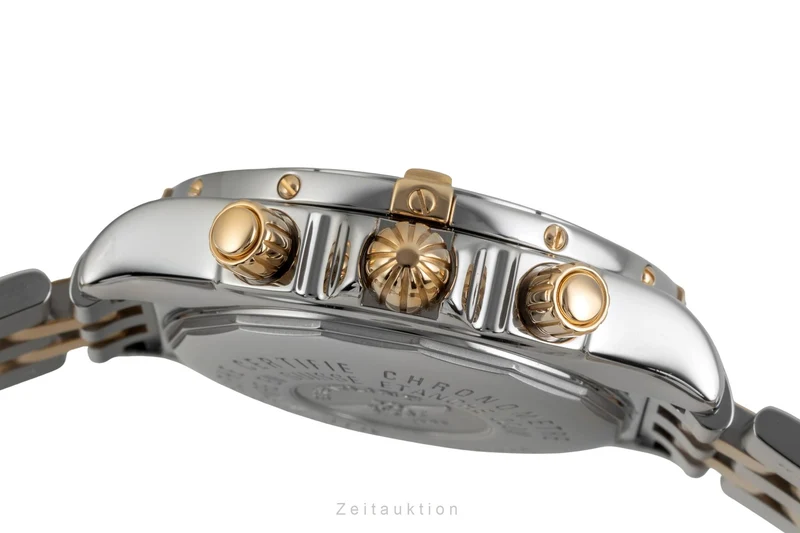 Breitling Chronomat chronograph steel / gold automatic men's watch B13356 [2605636]