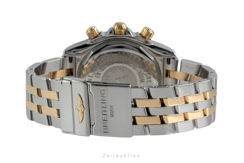 Breitling Chronomat chronograph steel / gold automatic men's watch B13356 [2605636]