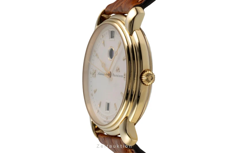 Maurice Lacroix GMT gilt-brass automatic men's watch 29399-5309 [2605501]