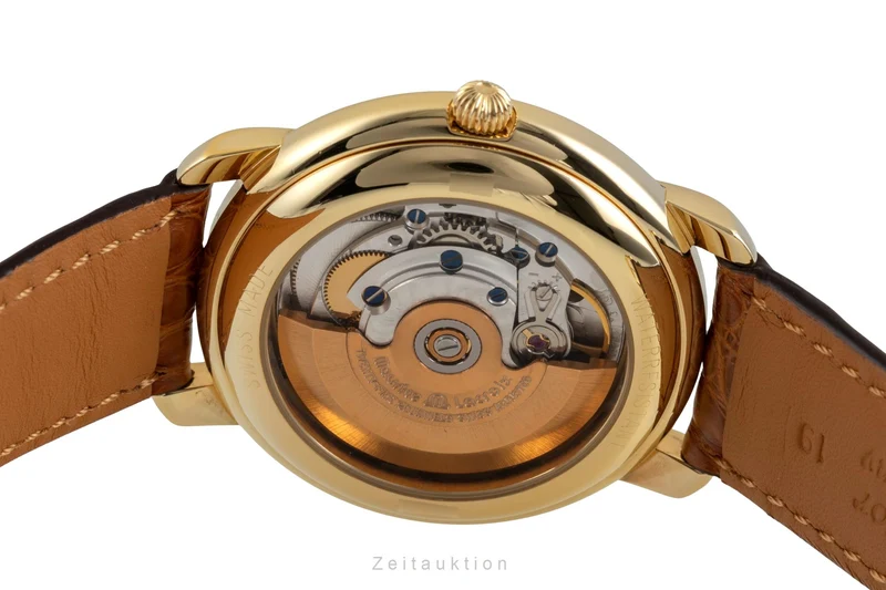Maurice Lacroix GMT gilt-brass automatic men's watch 29399-5309 [2605501]