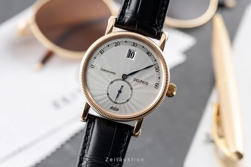 Chronoswiss Delphis 18 ct red gold automatic men's watch CH 1421 R [2605577]