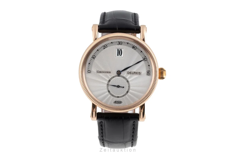 Chronoswiss Delphis 18 ct red gold automatic men's watch CH 1421 R [2605577]