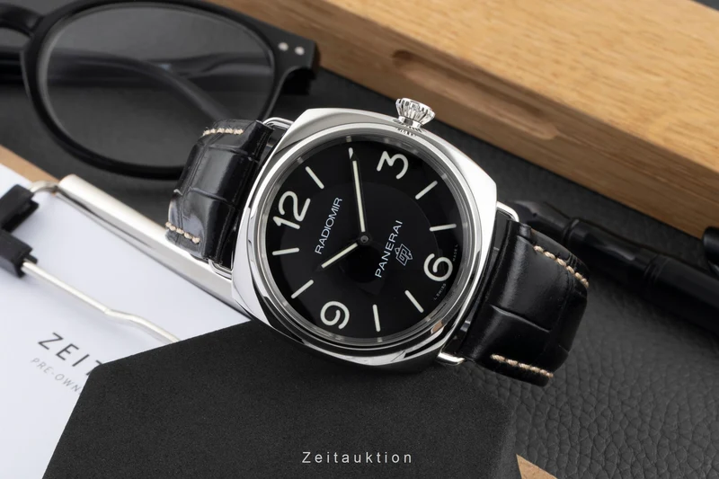 Panerai Radiomir steel manual winding men's watch PAM00753 [2605372]