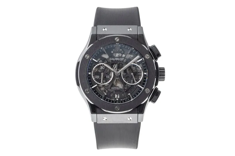 Hublot Classic Fusion chronograph ceramic automatic men's watch 525.CM.0170.RX [2605810]