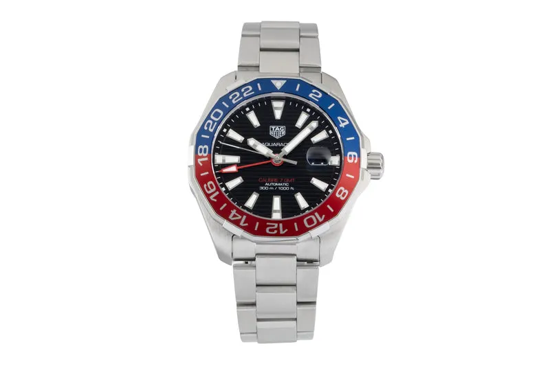 Tag Heuer Aquaracer steel automatic men's watch WAY201F.BA0927 [2606065]