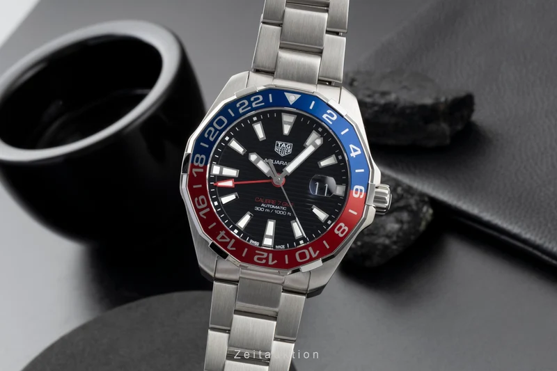 Tag Heuer Aquaracer steel automatic men's watch WAY201F.BA0927 [2606065]