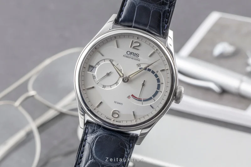 Oris Artelier steel manual winding men's watch 01 111 7700 4031-Set 1 23 71FC LP: 6100EUR [2604903]