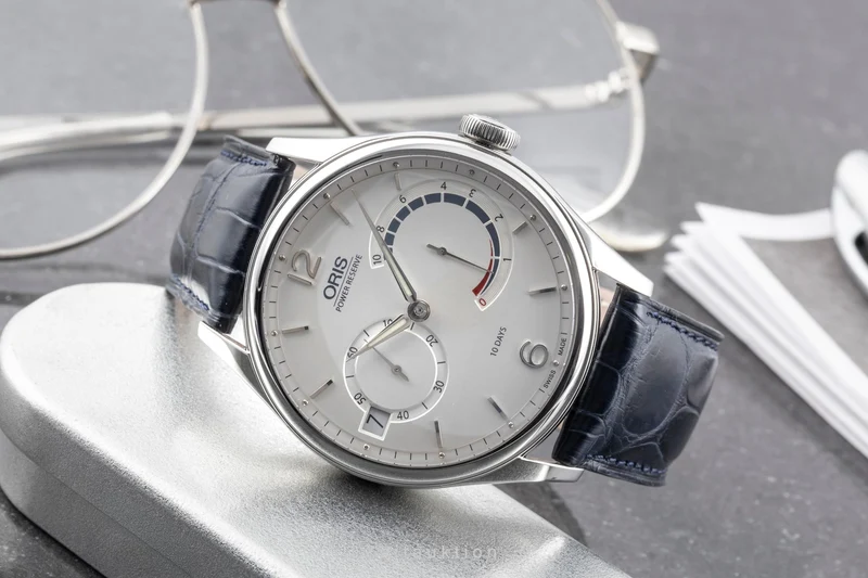 Oris Artelier steel manual winding men's watch 01 111 7700 4031-Set 1 23 71FC LP: 6100EUR [2604903]