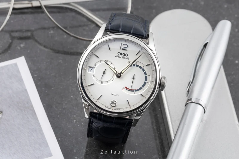 Oris Artelier steel manual winding men's watch 01 111 7700 4031-Set 1 23 71FC LP: 6100EUR [2604903]