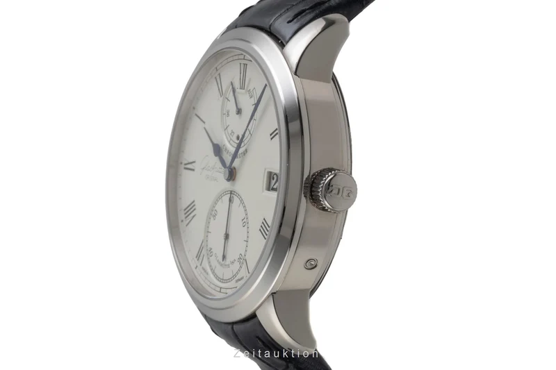 Glashütte Senator 18 ct white gold manual winding men's watch 1-58-01-01-04-04 [2605713]